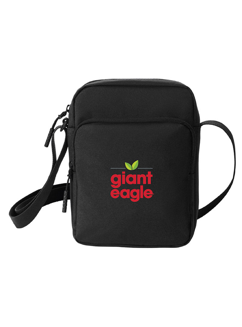 Giant Eagle Embroidered Black Crossbody Bag