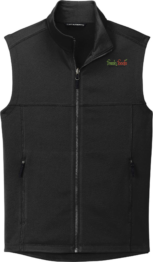 Embroidered Fresh Foods Fleece Vest