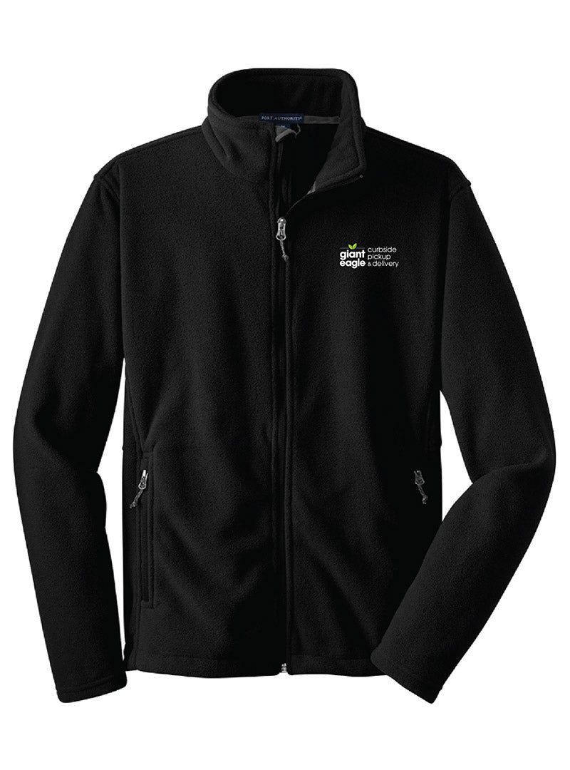 Embroidered Curbside Black Fleece