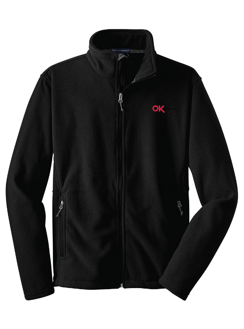 Embroidered OK Grocery Black Fleece