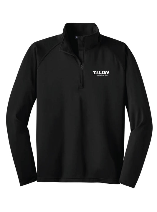 Talon Embroidered Black Quarter Zip