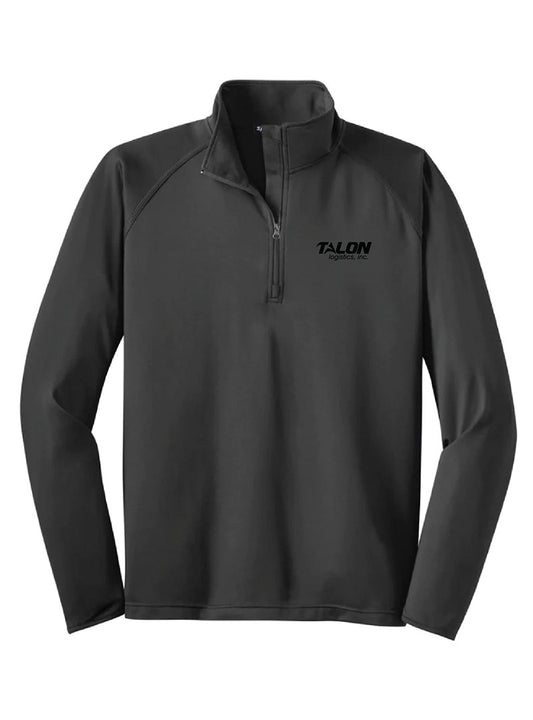 Talon Embroidered Sport Grey Quarter Zip