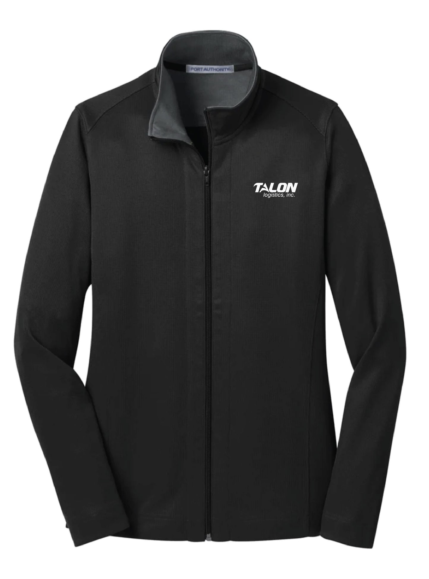 Talon Embroidered Black/Iron Grey Women's Full Zip