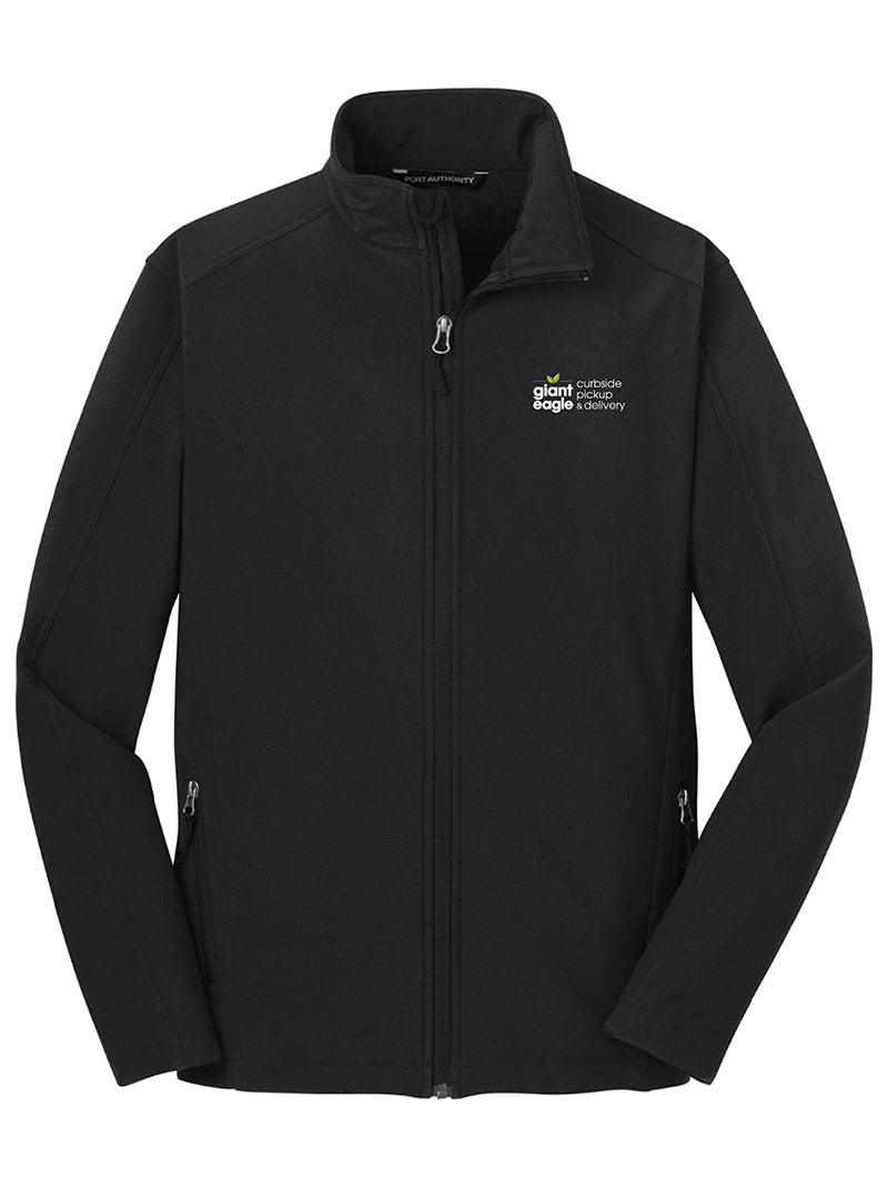 Curbside Embroidered Black Full Zip