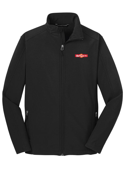 GetGo Embroidered Black Full Zip