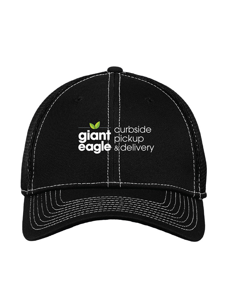 Curbside Embroidered Black/White Hat