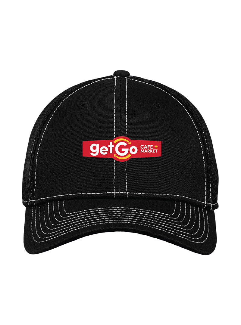 GetGo Embroidered Black/White Hat