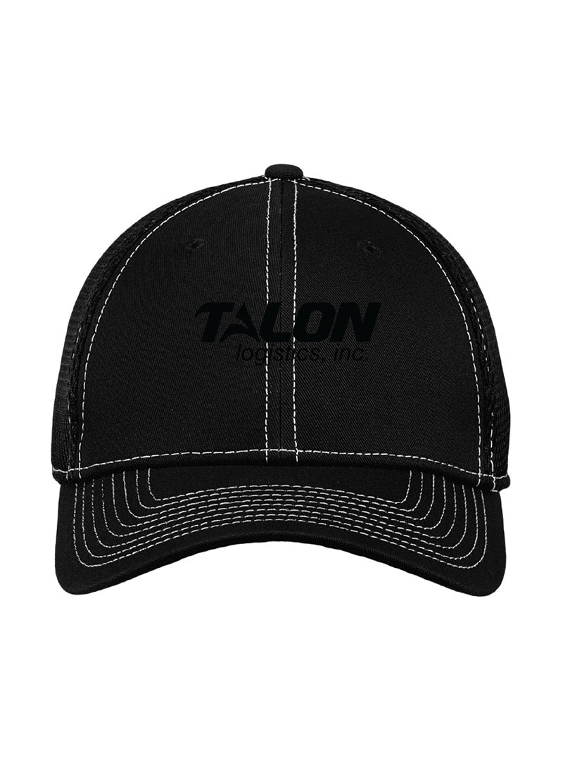 Talon Embroidered Black/White Hat