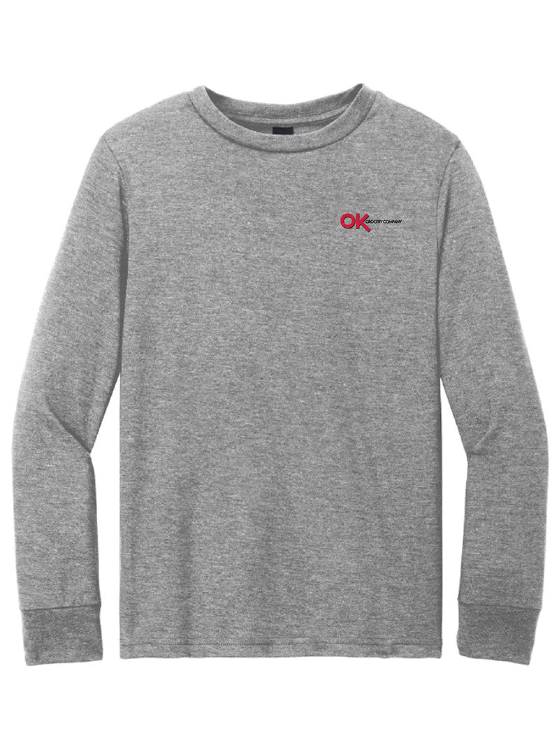 OK Grocery Youth Grey Long Sleeve