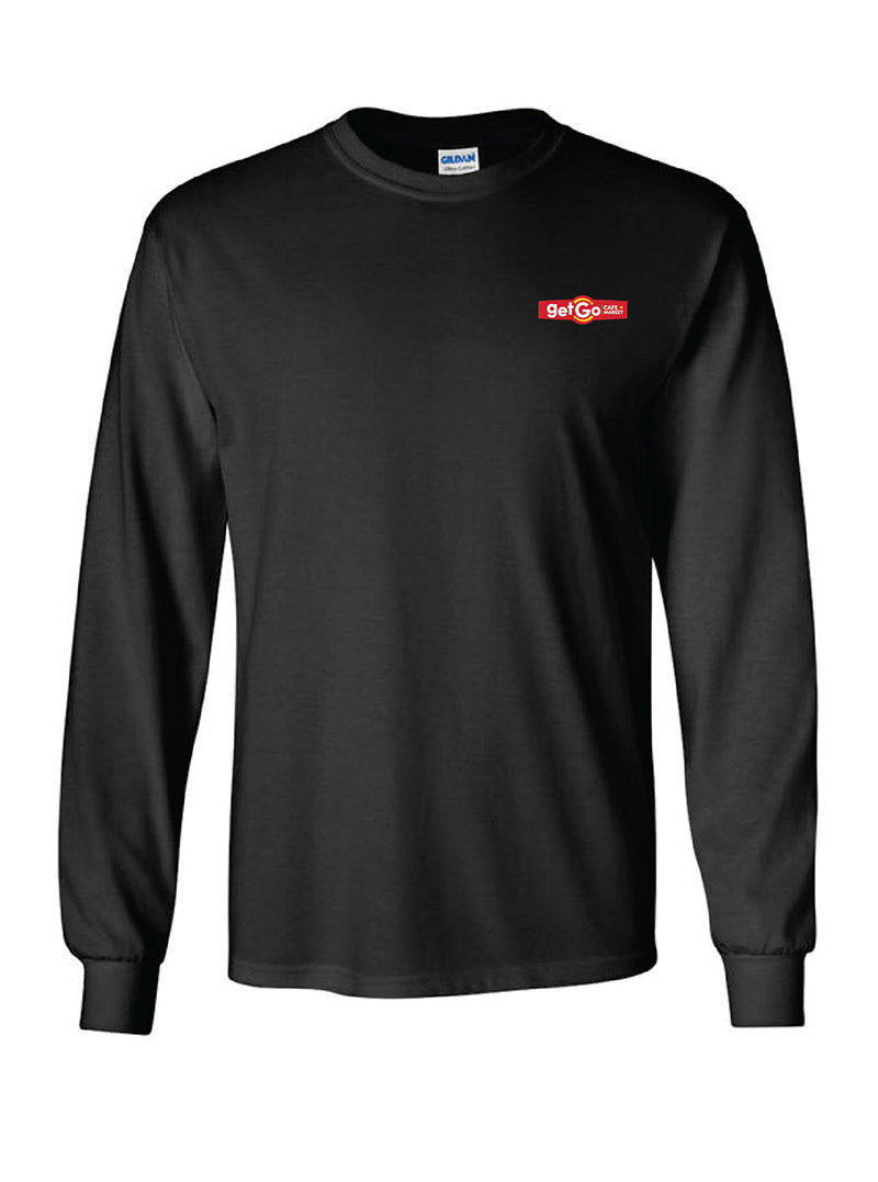 GetGo Cafe & Market Black Long Sleeve Tee