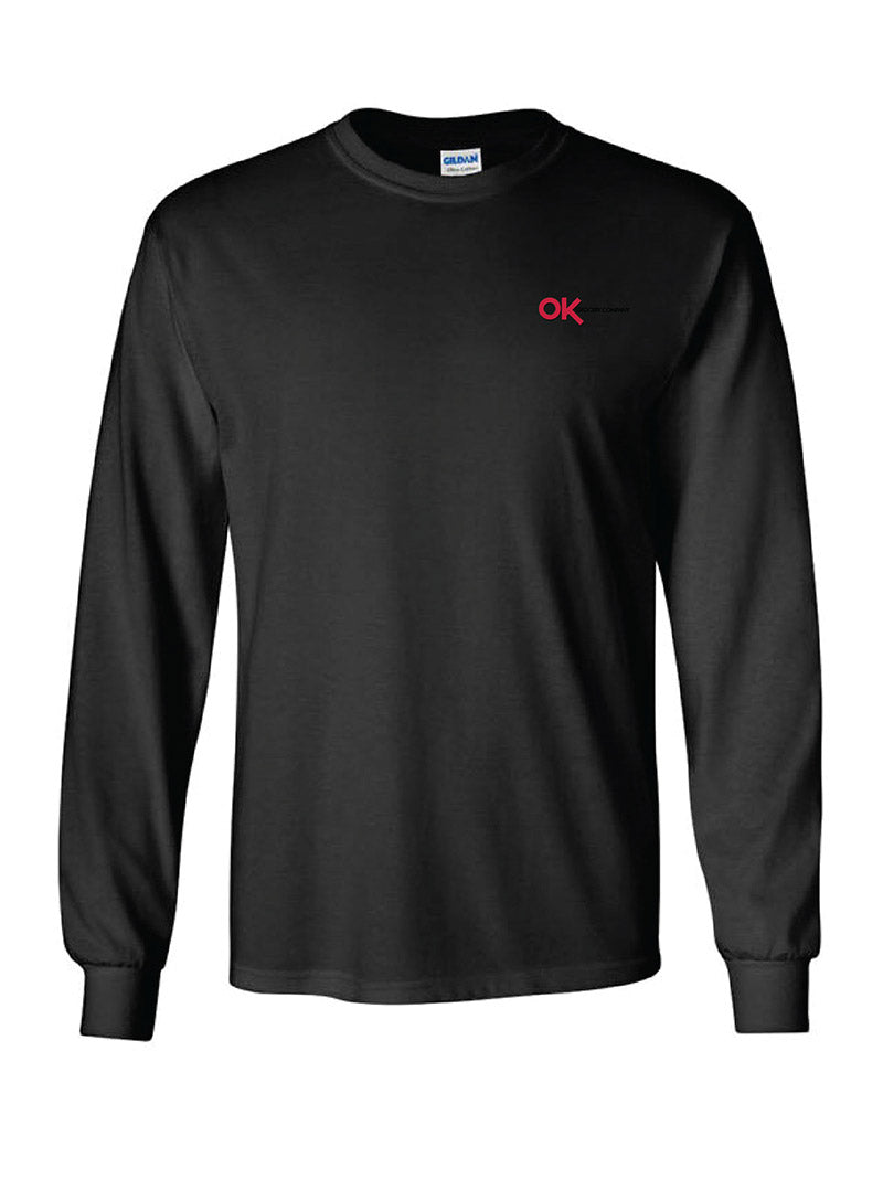 OK Grocery Black Long Sleeve Tee