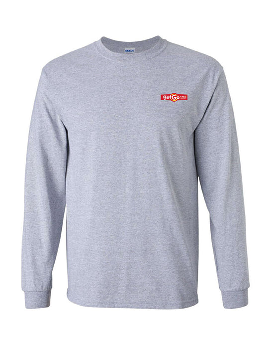 GetGo Cafe & Market Grey Long Sleeve Tee