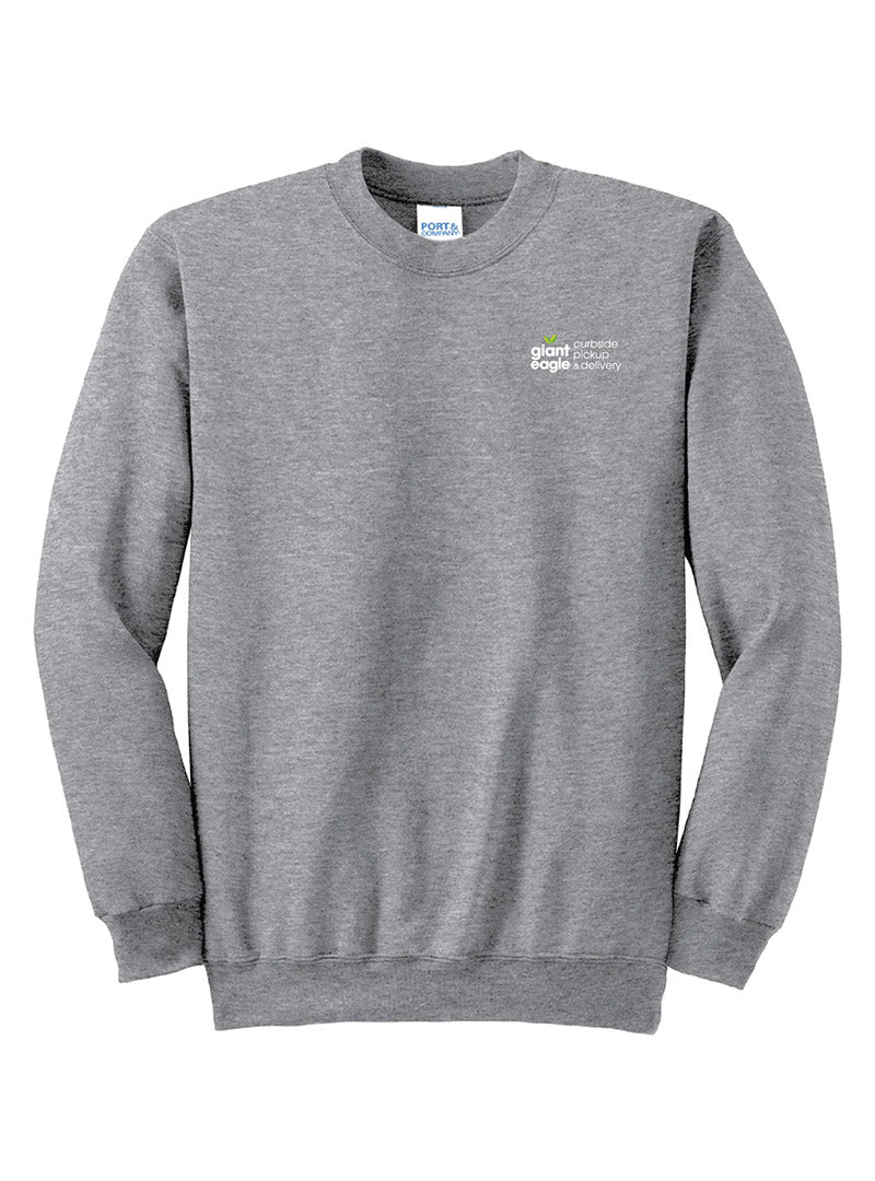 Embroidered Curbside Athletic Heather Crewneck