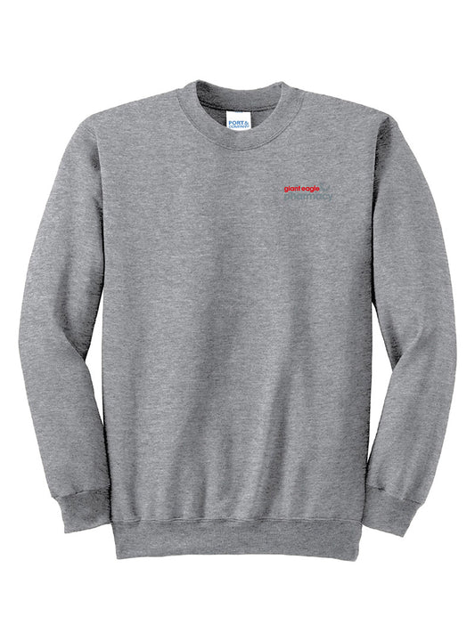 Embroidered Pharmacy Athletic Heather Crewneck