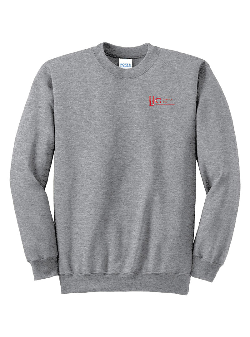 Embroidered HBC Athletic Heather Crewneck