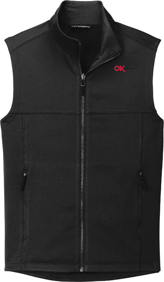 Embroidered OK Grocery Fleece Vest