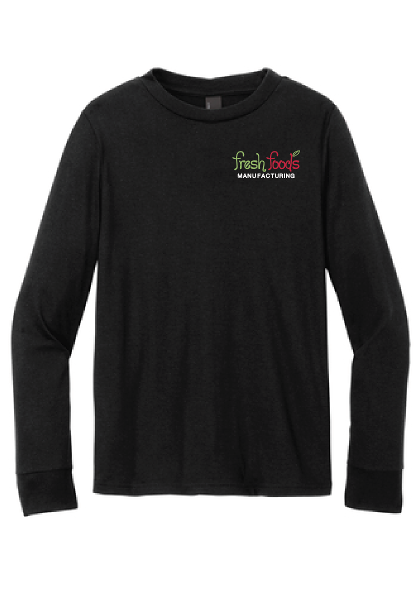 Fresh Foods Youth Black Long Sleeve